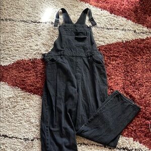 Universal Thread Charcoal Denim Overalls